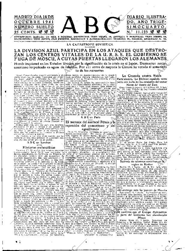 ABC MADRID 18-10-1941 página 7