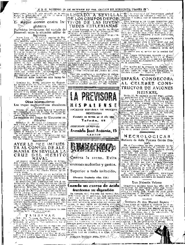 ABC SEVILLA 19-10-1941 página 12