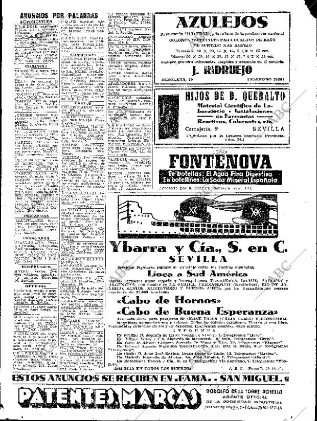 ABC SEVILLA 19-10-1941 página 15