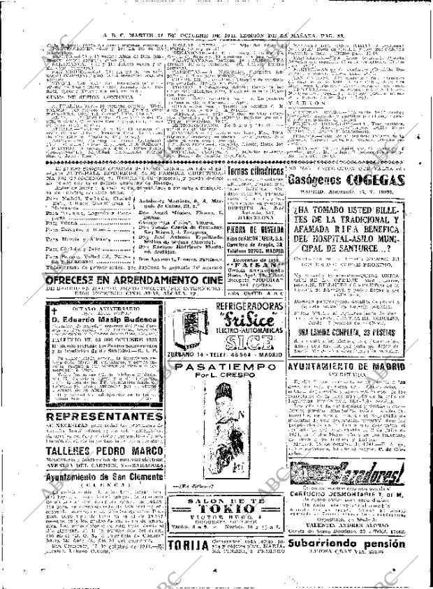 ABC MADRID 21-10-1941 página 18