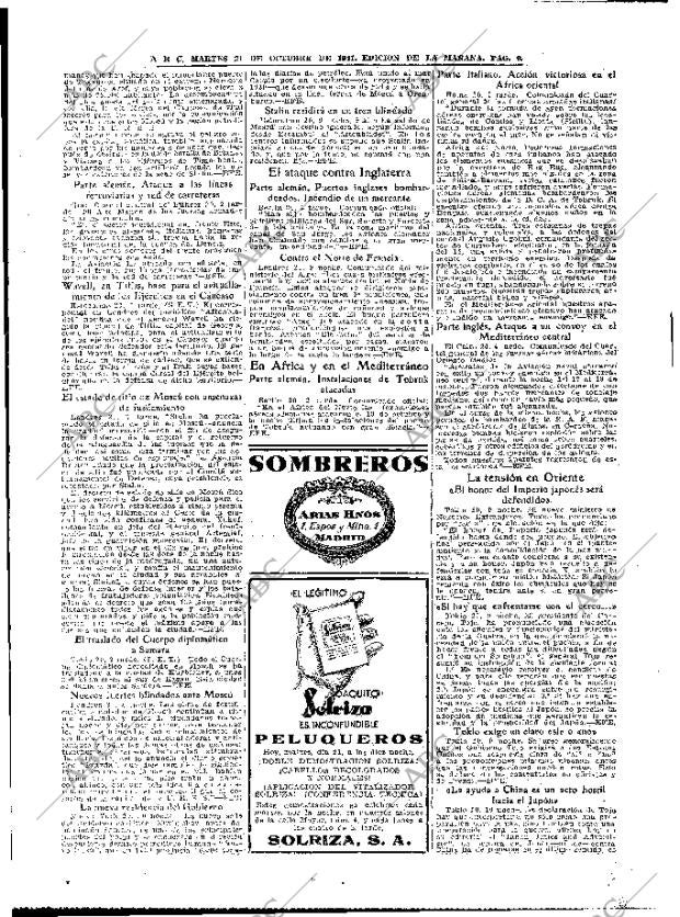 ABC MADRID 21-10-1941 página 9