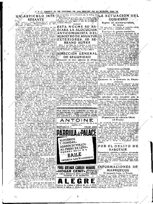 ABC MADRID 28-10-1941 página 13