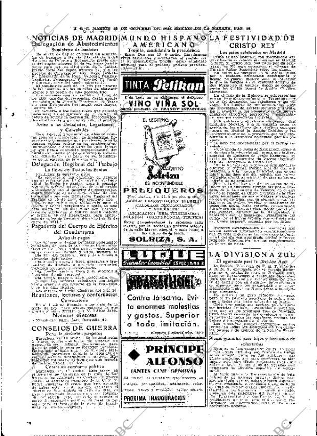 ABC MADRID 28-10-1941 página 15