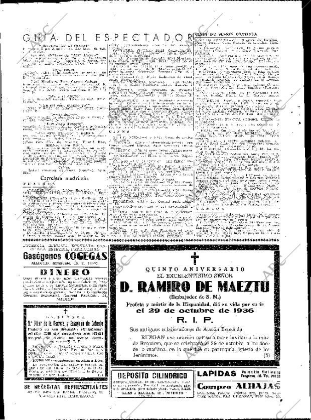 ABC MADRID 28-10-1941 página 2