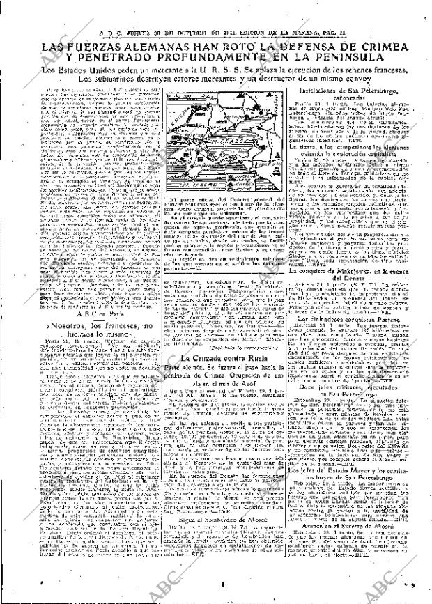 ABC MADRID 30-10-1941 página 11