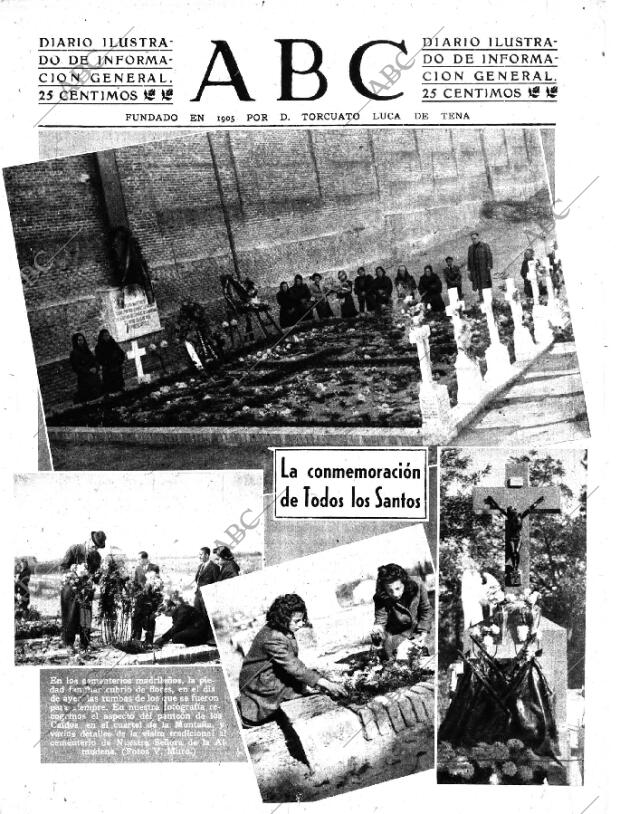 ABC MADRID 02-11-1941 página 1