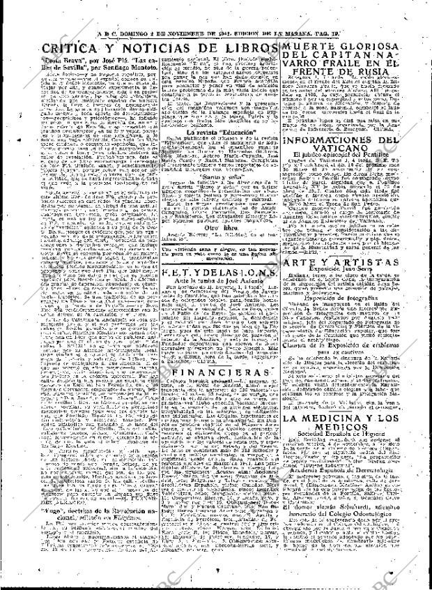 ABC MADRID 02-11-1941 página 19