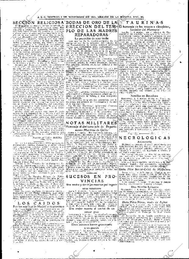 ABC MADRID 02-11-1941 página 20