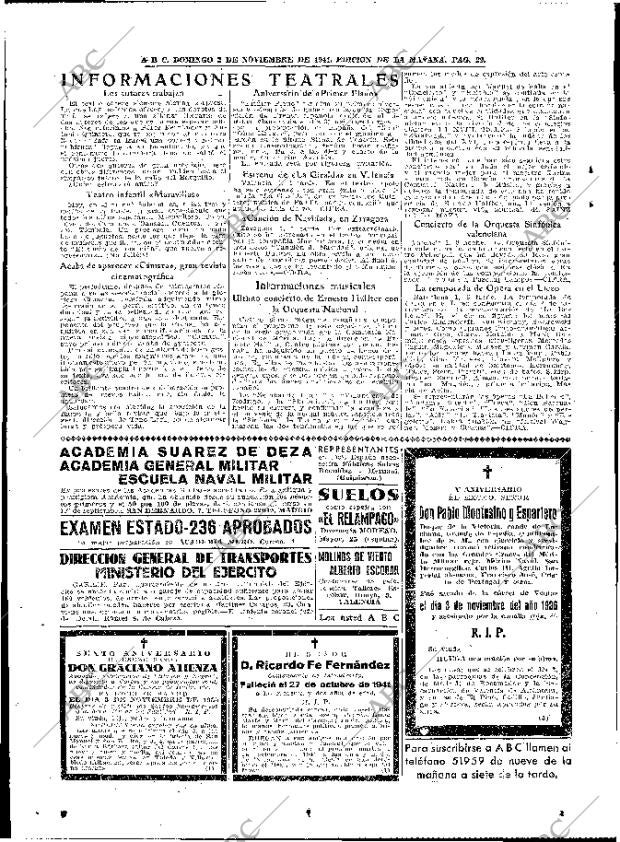 ABC MADRID 02-11-1941 página 22