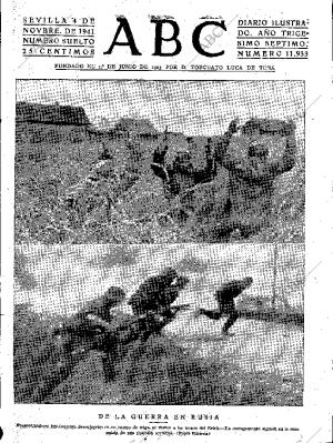 ABC SEVILLA 04-11-1941 página 1