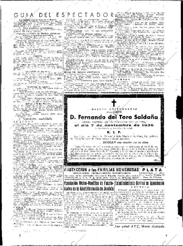 ABC MADRID 05-11-1941 página 2