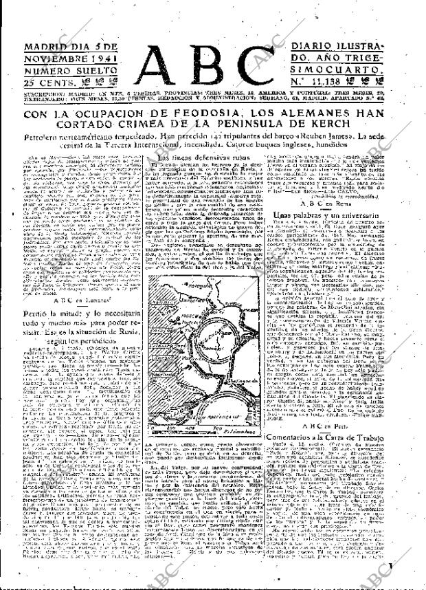 ABC MADRID 05-11-1941 página 5