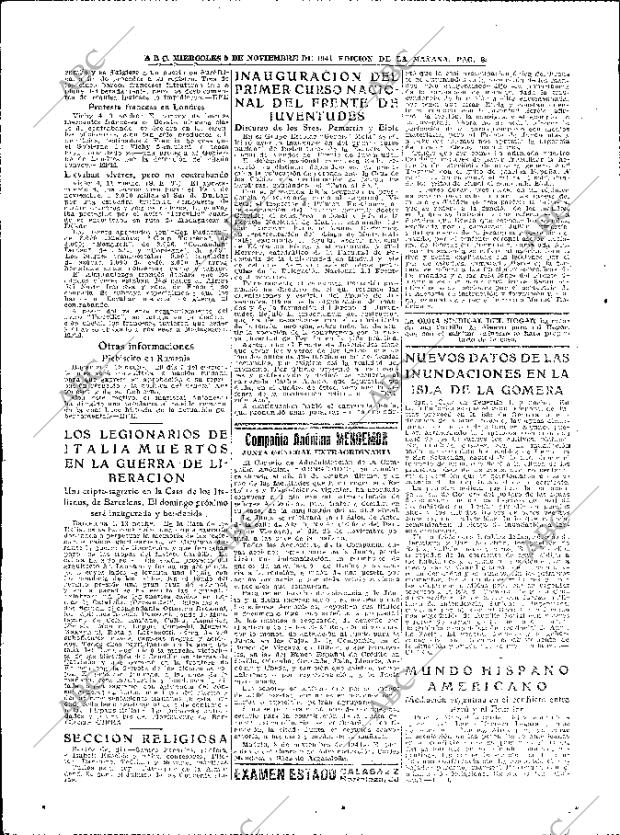 ABC MADRID 05-11-1941 página 8