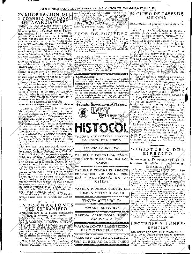 ABC SEVILLA 05-11-1941 página 10