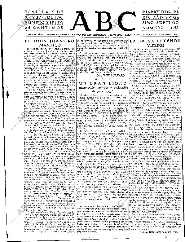 ABC SEVILLA 05-11-1941 página 3