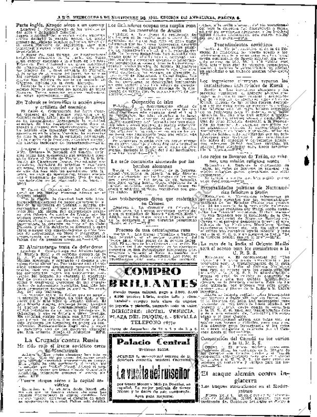 ABC SEVILLA 05-11-1941 página 6