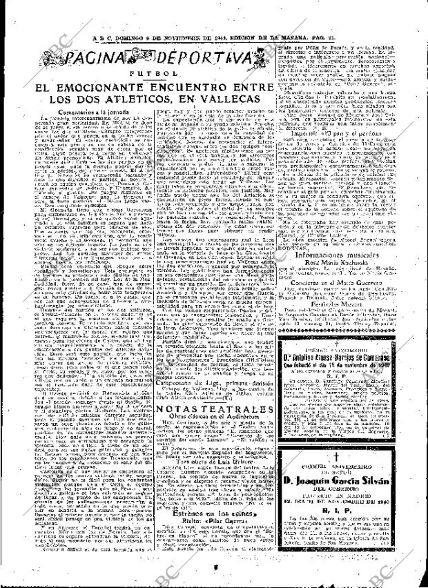 ABC MADRID 09-11-1941 página 21