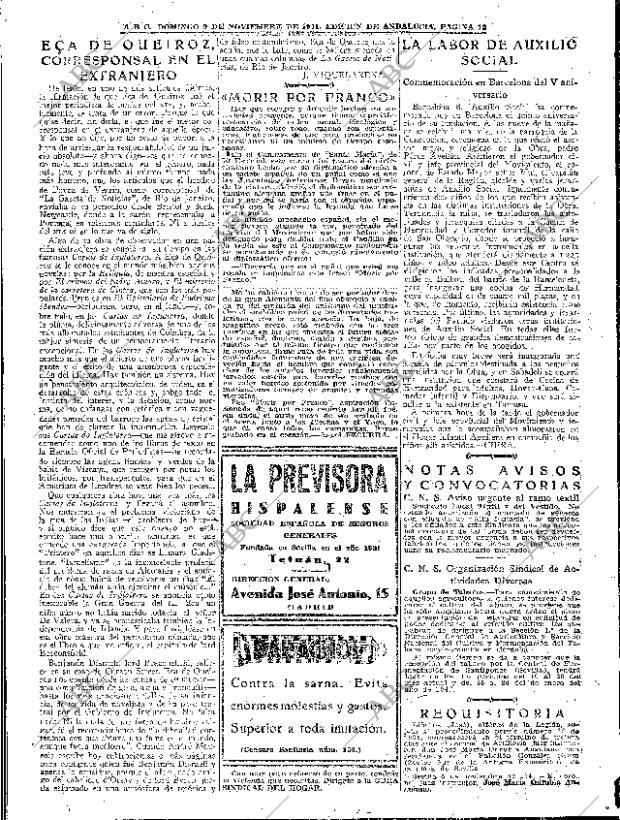 ABC SEVILLA 09-11-1941 página 11