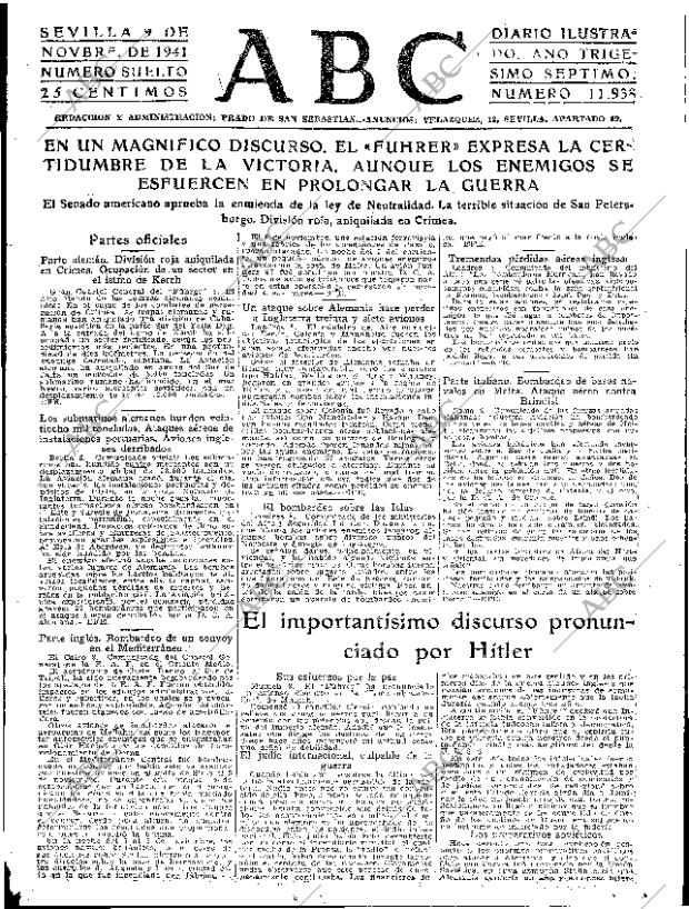 ABC SEVILLA 09-11-1941 página 6