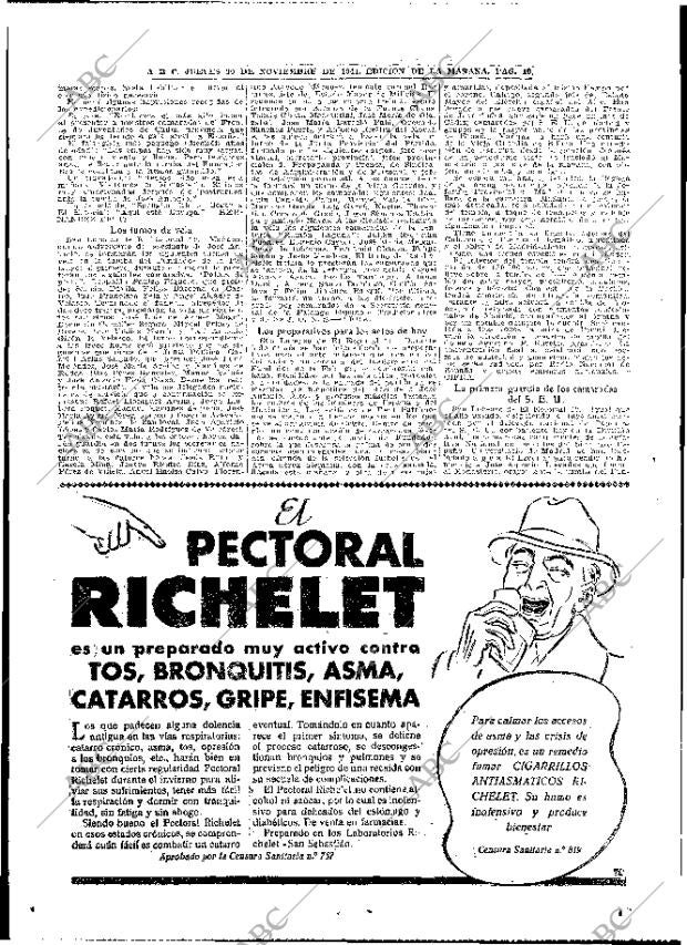 ABC MADRID 20-11-1941 página 10