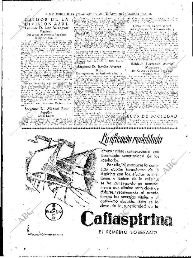ABC MADRID 20-11-1941 página 12