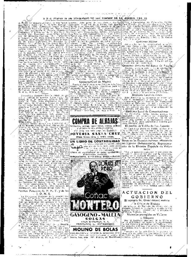 ABC MADRID 20-11-1941 página 14