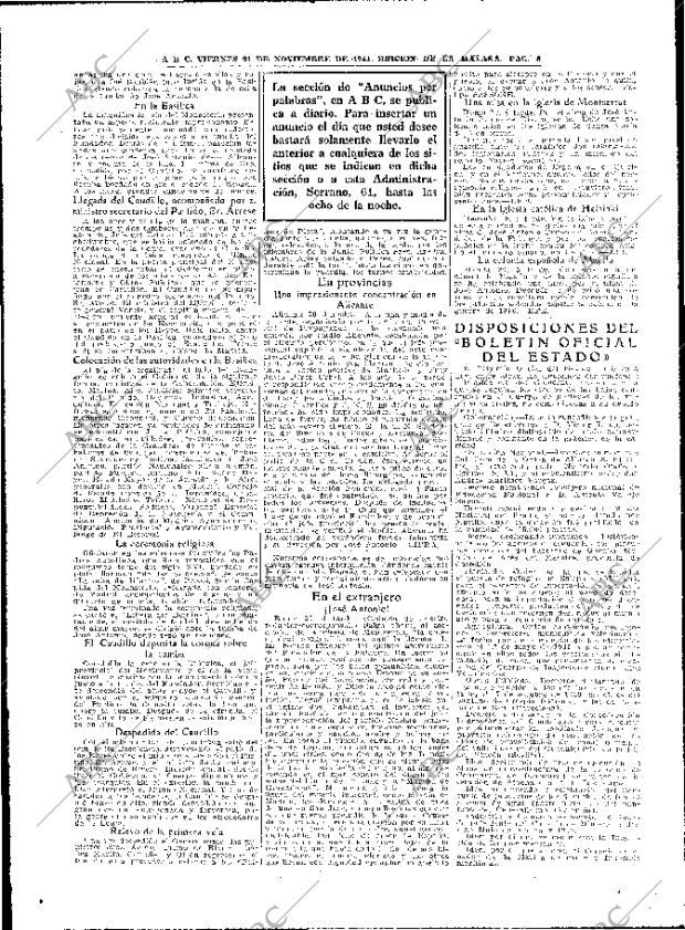 ABC MADRID 21-11-1941 página 6