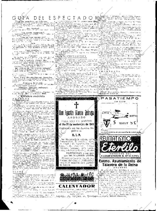 ABC MADRID 22-11-1941 página 2