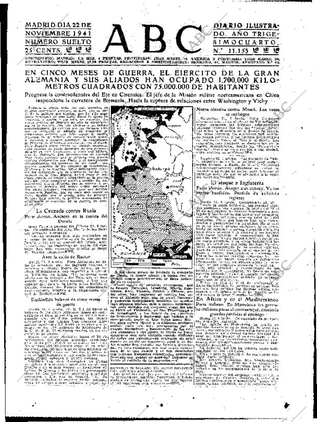ABC MADRID 22-11-1941 página 7
