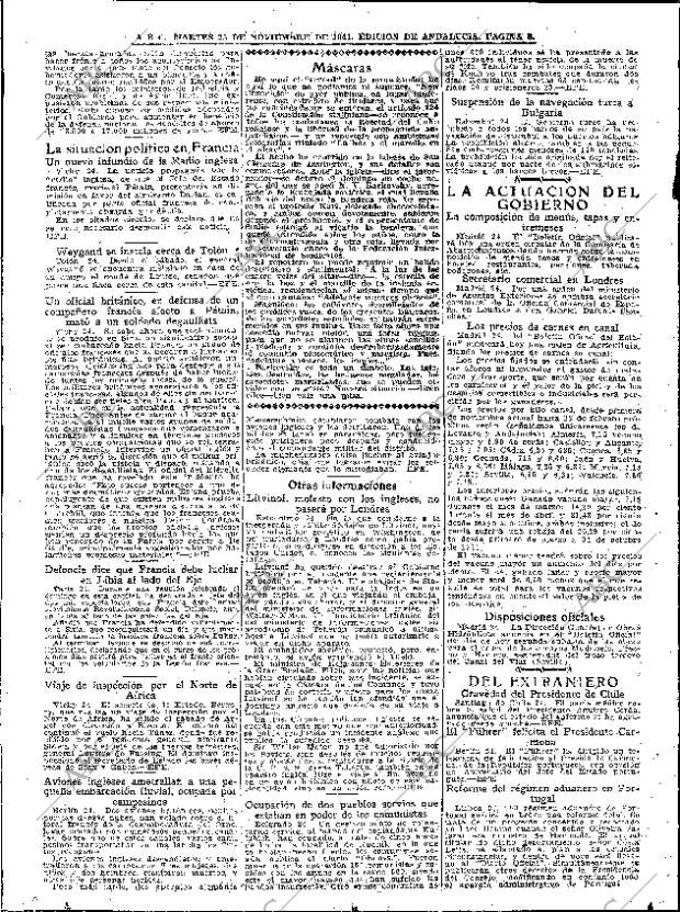 ABC SEVILLA 25-11-1941 página 8