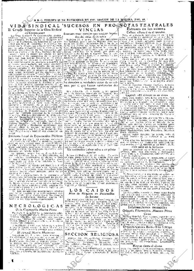 ABC MADRID 28-11-1941 página 18