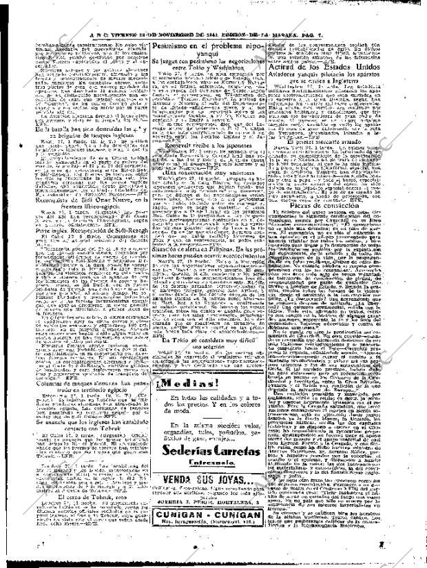 ABC MADRID 28-11-1941 página 7