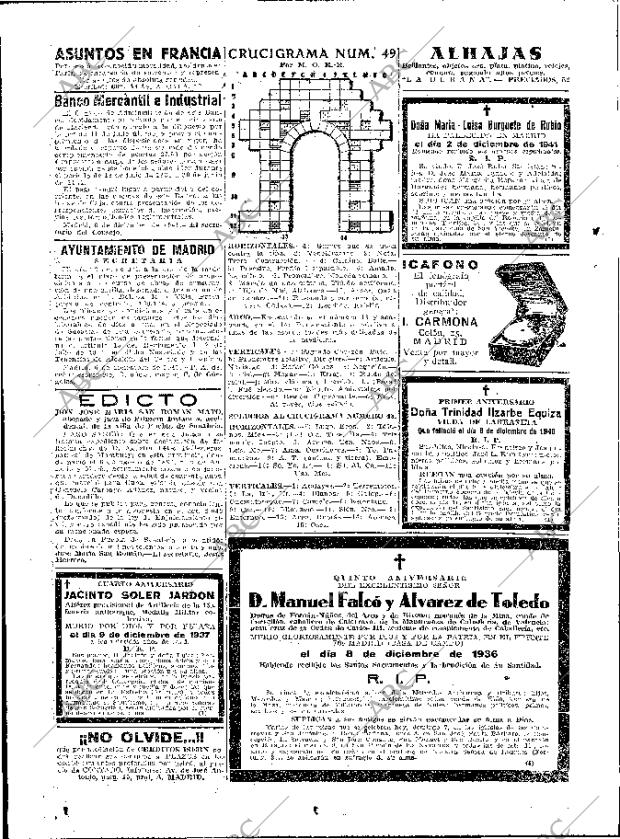 ABC MADRID 07-12-1941 página 38