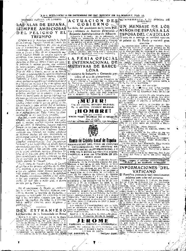 ABC MADRID 10-12-1941 página 11