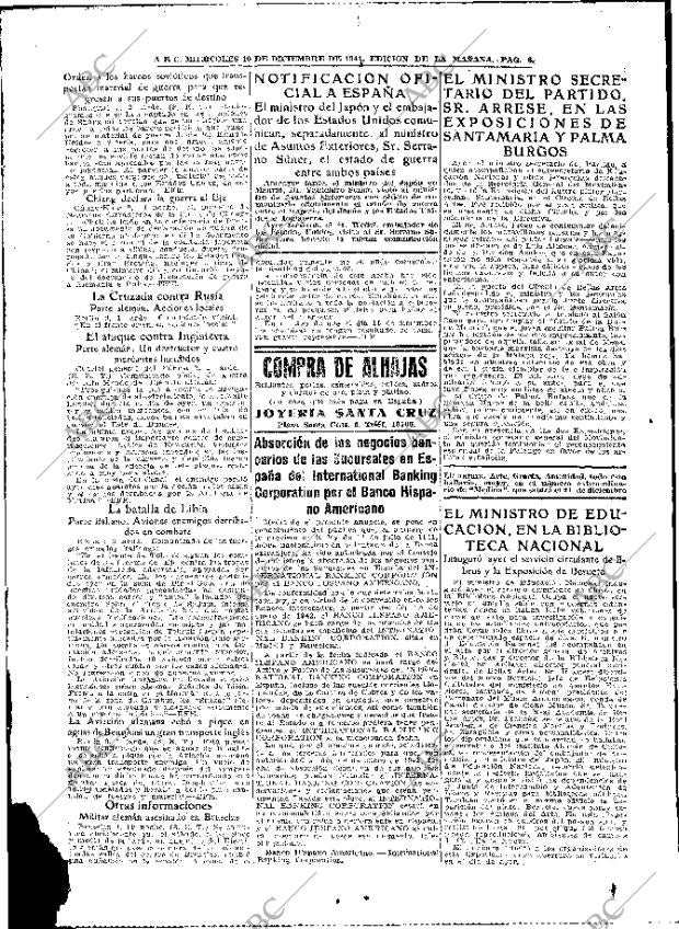 ABC MADRID 10-12-1941 página 8