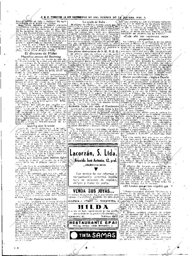 ABC MADRID 12-12-1941 página 7