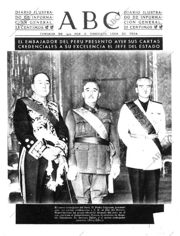 ABC MADRID 13-12-1941 página 1