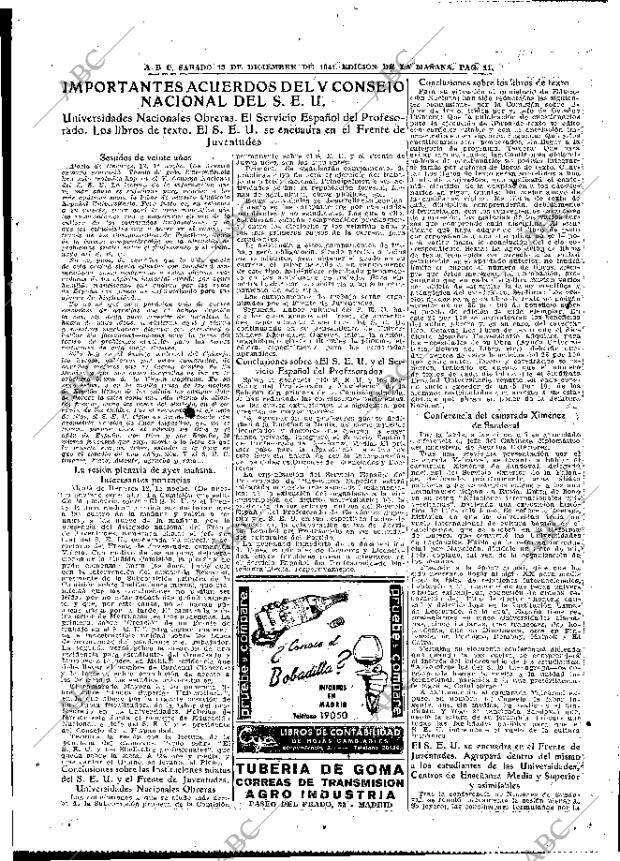 ABC MADRID 13-12-1941 página 11