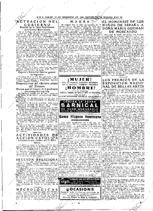 ABC MADRID 13-12-1941 página 15