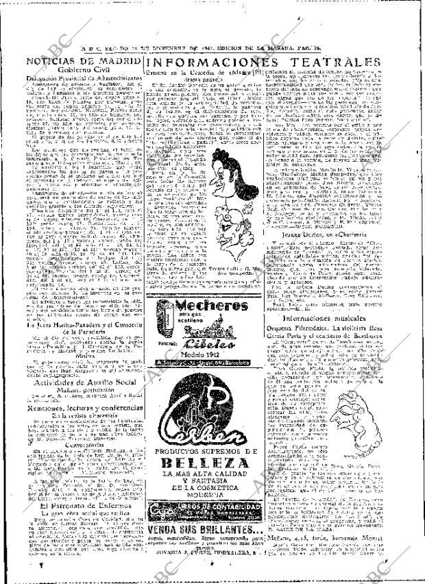 ABC MADRID 13-12-1941 página 16