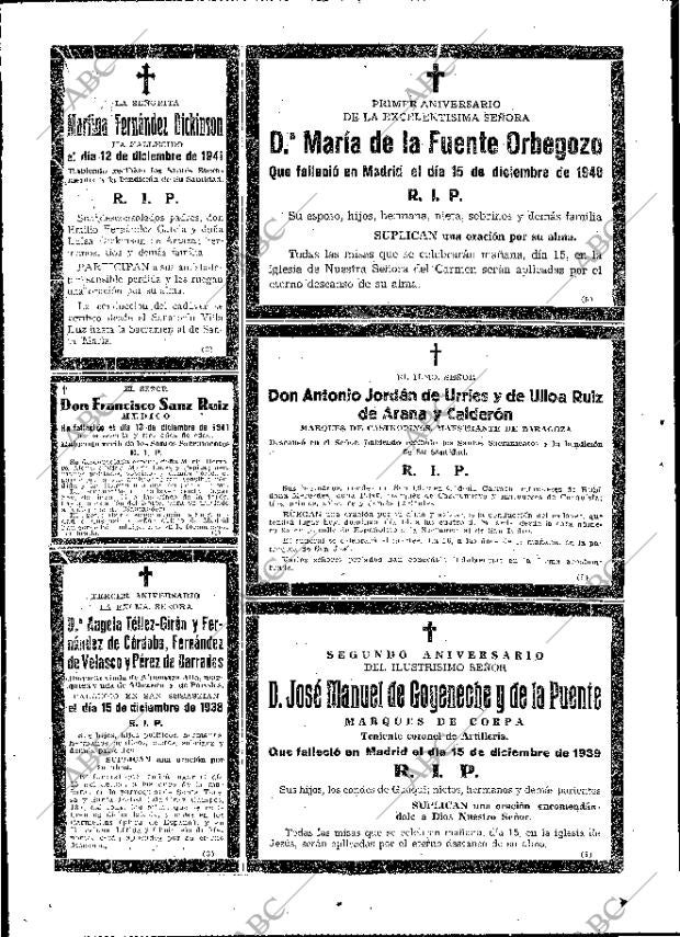 ABC MADRID 14-12-1941 página 22