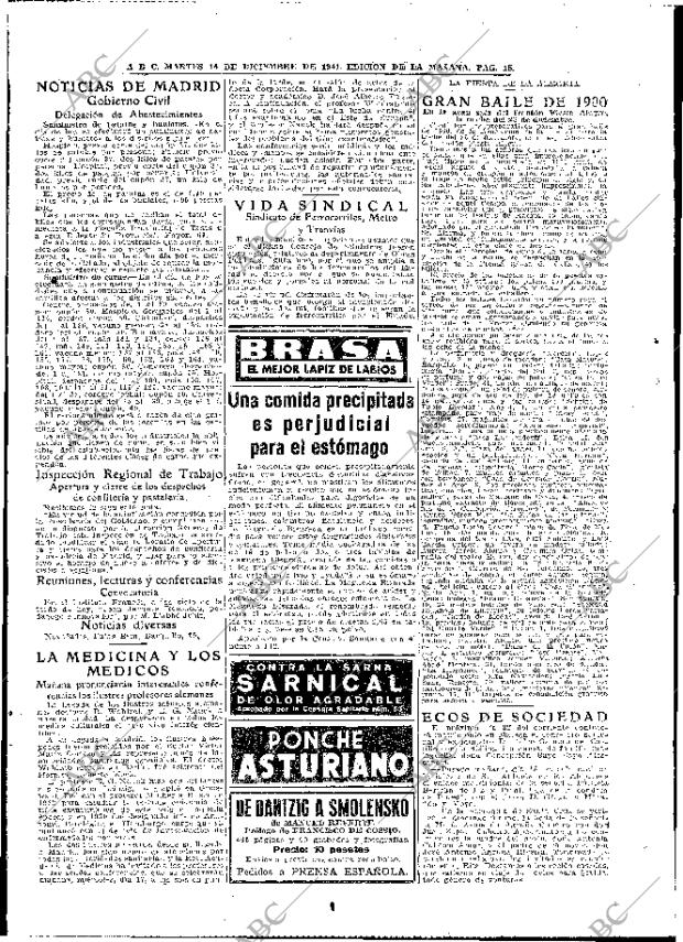 ABC MADRID 16-12-1941 página 18