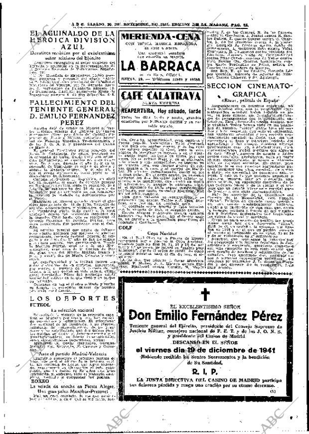 ABC MADRID 20-12-1941 página 13