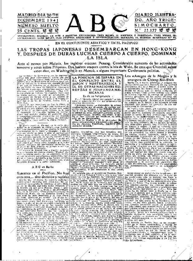 ABC MADRID 20-12-1941 página 7