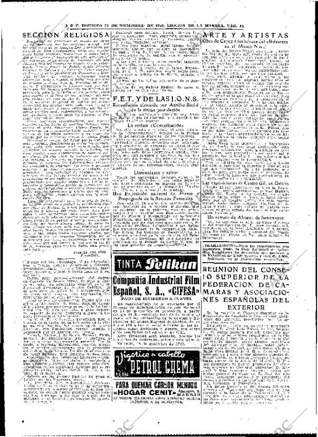 ABC MADRID 21-12-1941 página 18