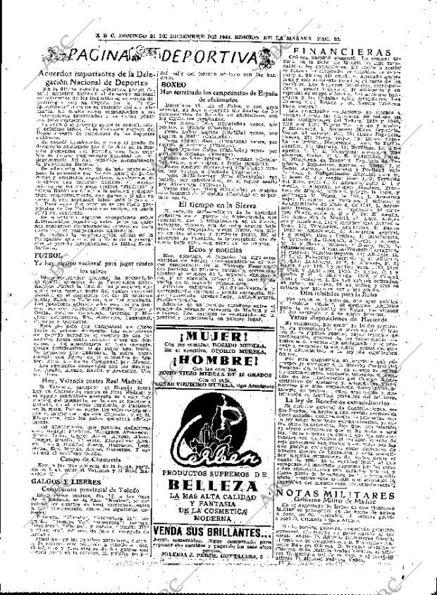 ABC MADRID 21-12-1941 página 23