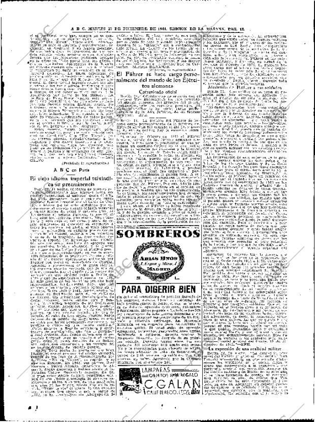 ABC MADRID 23-12-1941 página 12