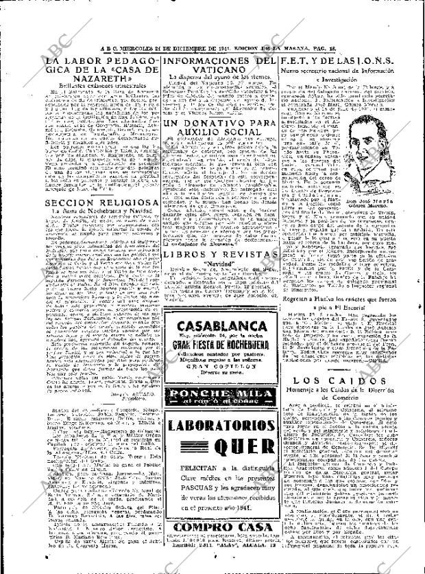 ABC MADRID 24-12-1941 página 18