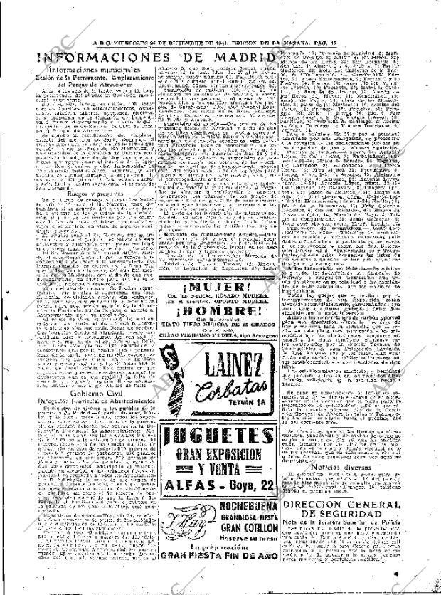 ABC MADRID 24-12-1941 página 19
