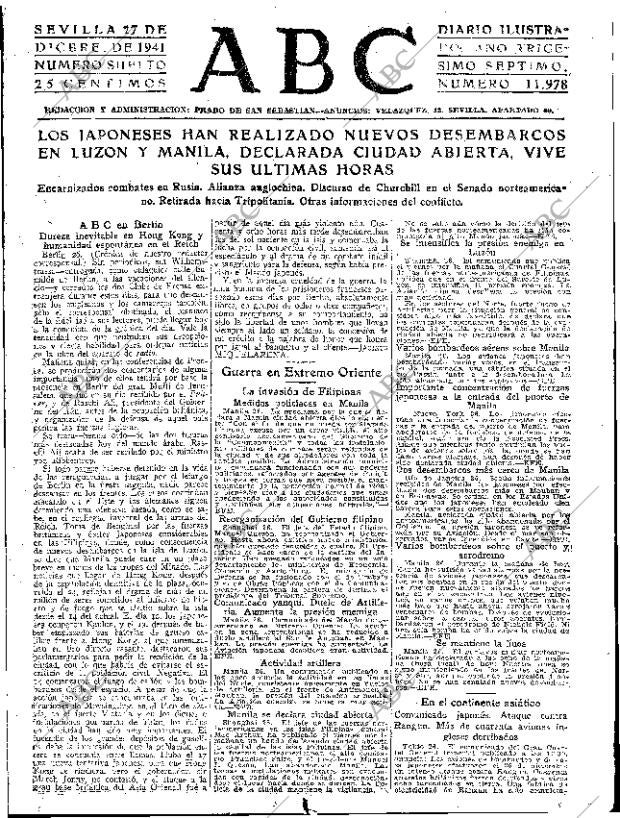 ABC SEVILLA 27-12-1941 página 3